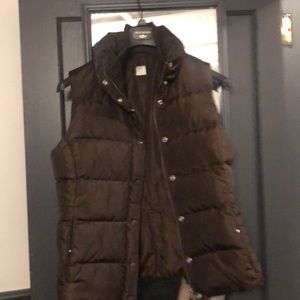 J crew, puffer vest used great condition